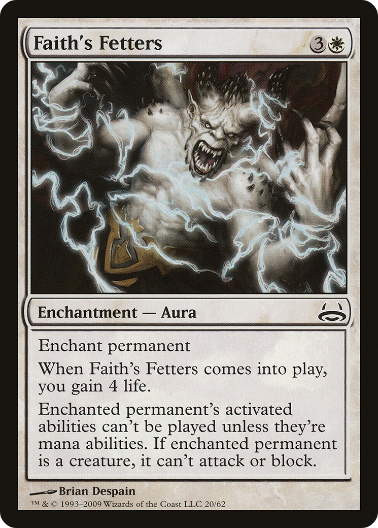 Faith's Fetters (DDC-020) [Duel Decks: Divine vs. Demonic]