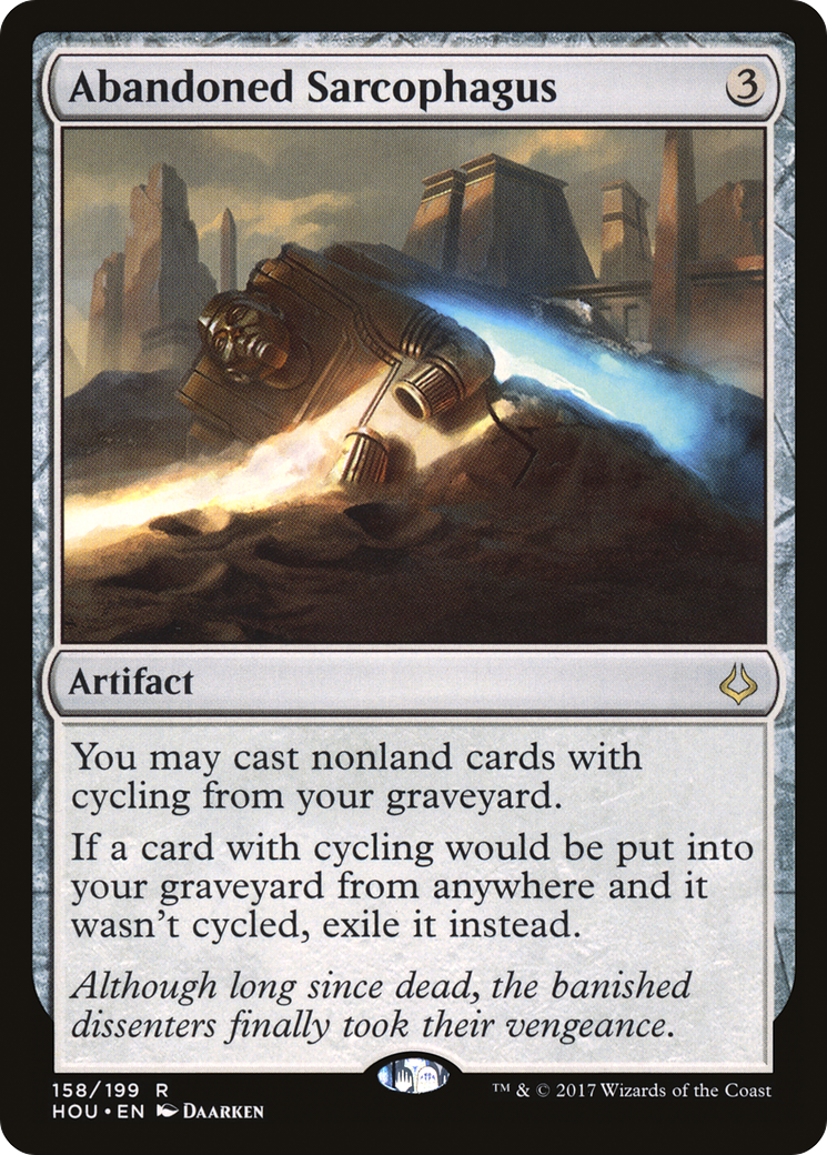 Abandoned Sarcophagus (HOU-158) [Hour of Devastation]