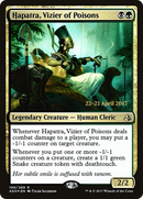 Hapatra, Vizier of Poisons (PRE-199S) [Amonkhet Promos] Foil