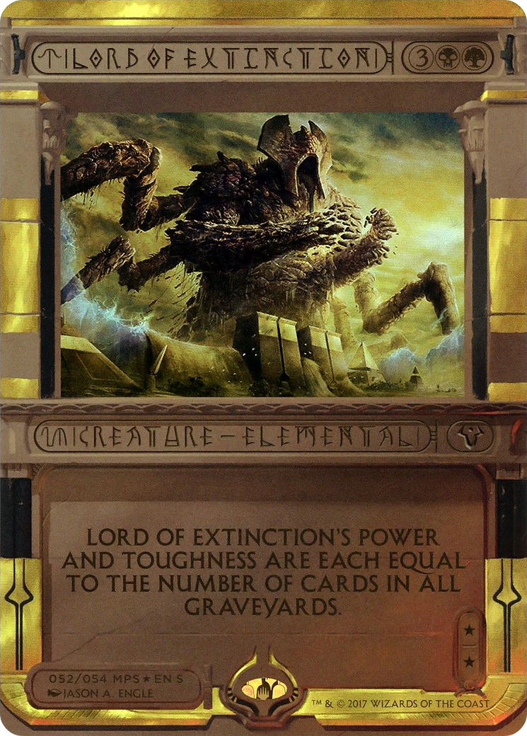 Lord of Extinction (MPS2-052) (Borderless) [Amonkhet Invocations] Foil