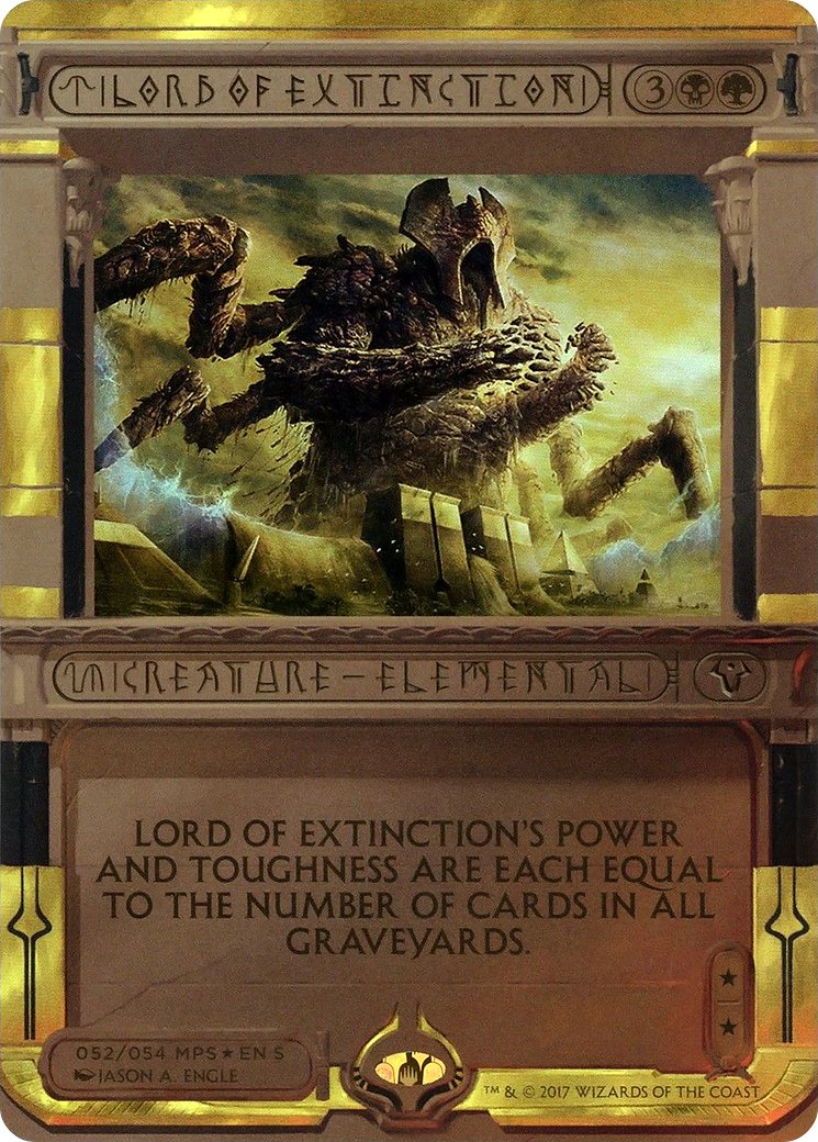 Lord of Extinction (MPS2-052) [Amonkhet Invocations] (Borderless) Foil