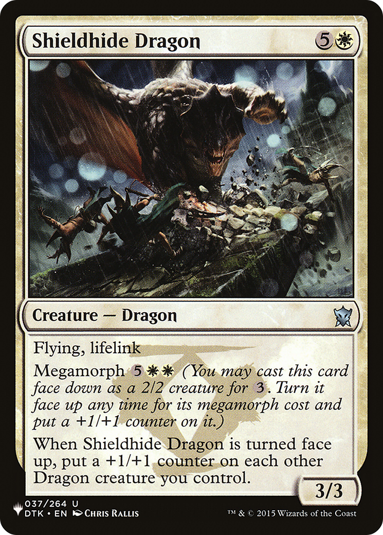 Shieldhide Dragon (LIST-DTK-37) [The List]