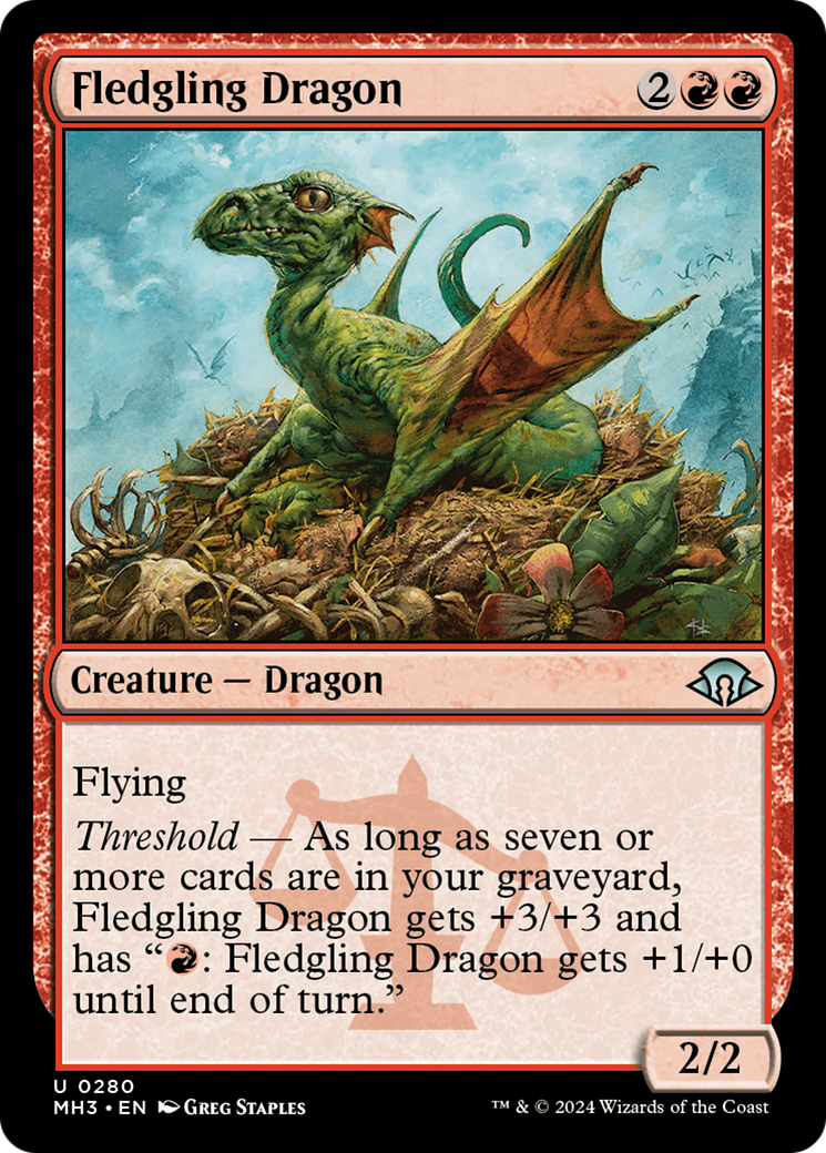 Fledgling Dragon (MH3-280) [Modern Horizons 3]