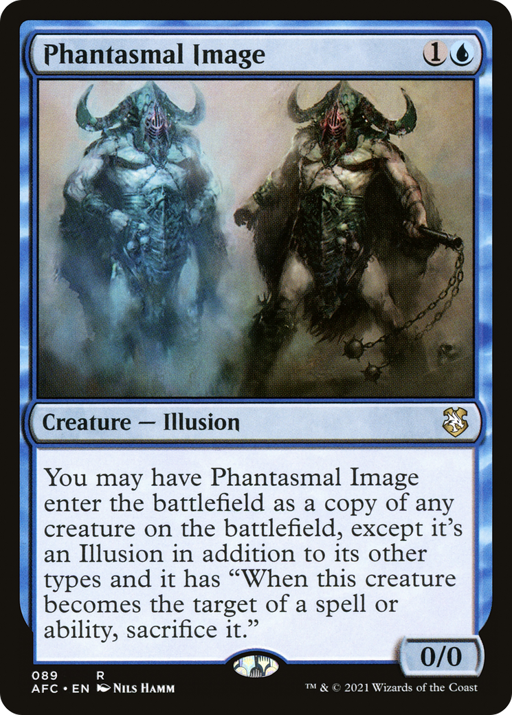 Phantasmal Image (AFC-089) [Forgotten Realms Commander]