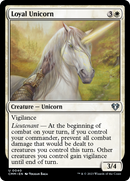 Loyal Unicorn (CMM-040) [Commander Masters] Foil