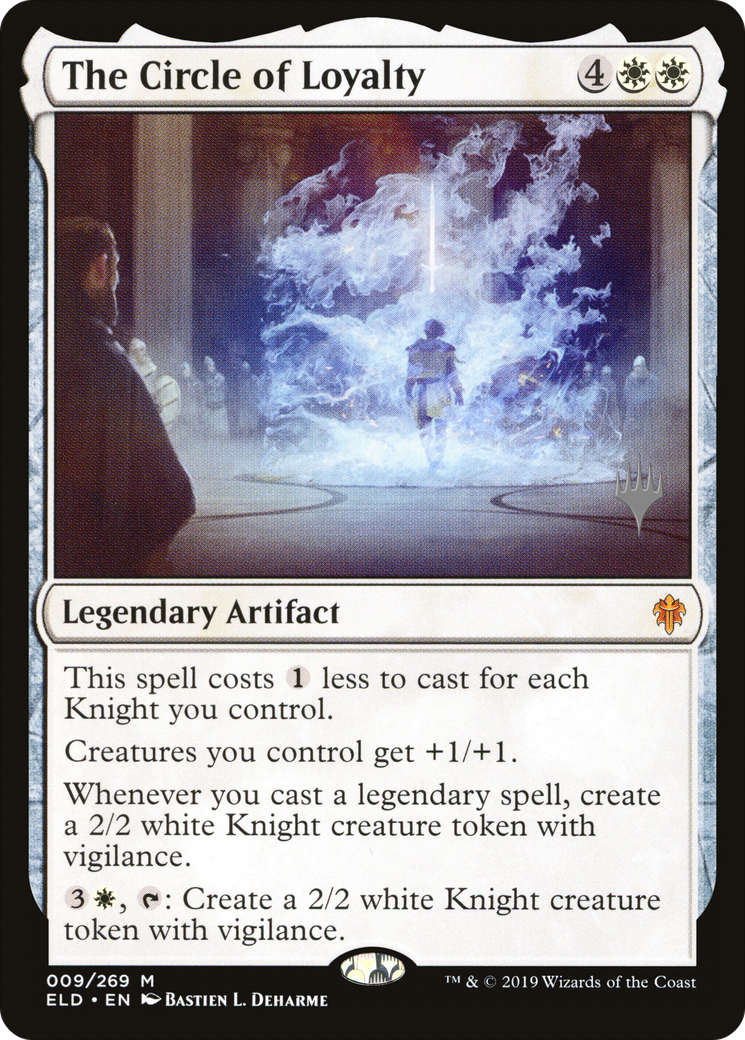 The Circle of Loyalty (PPELD-09P) [Promo Pack: Throne of Eldraine Promos]
