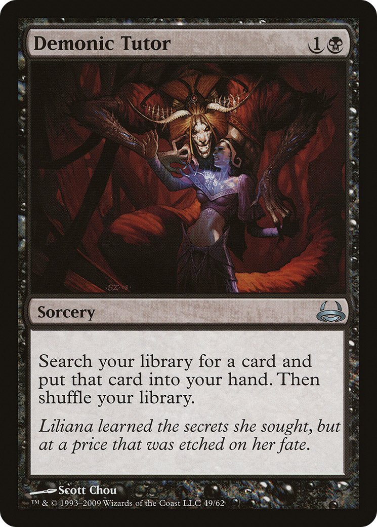 Demonic Tutor (DDC-049) [Duel Decks: Divine vs. Demonic]