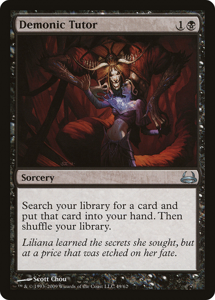Demonic Tutor (DDC-049) [Duel Decks: Divine vs. Demonic]