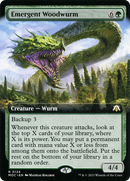Emergent Woodwurm (MOC-124) [March of the Machine Commander]: (Extended Art)