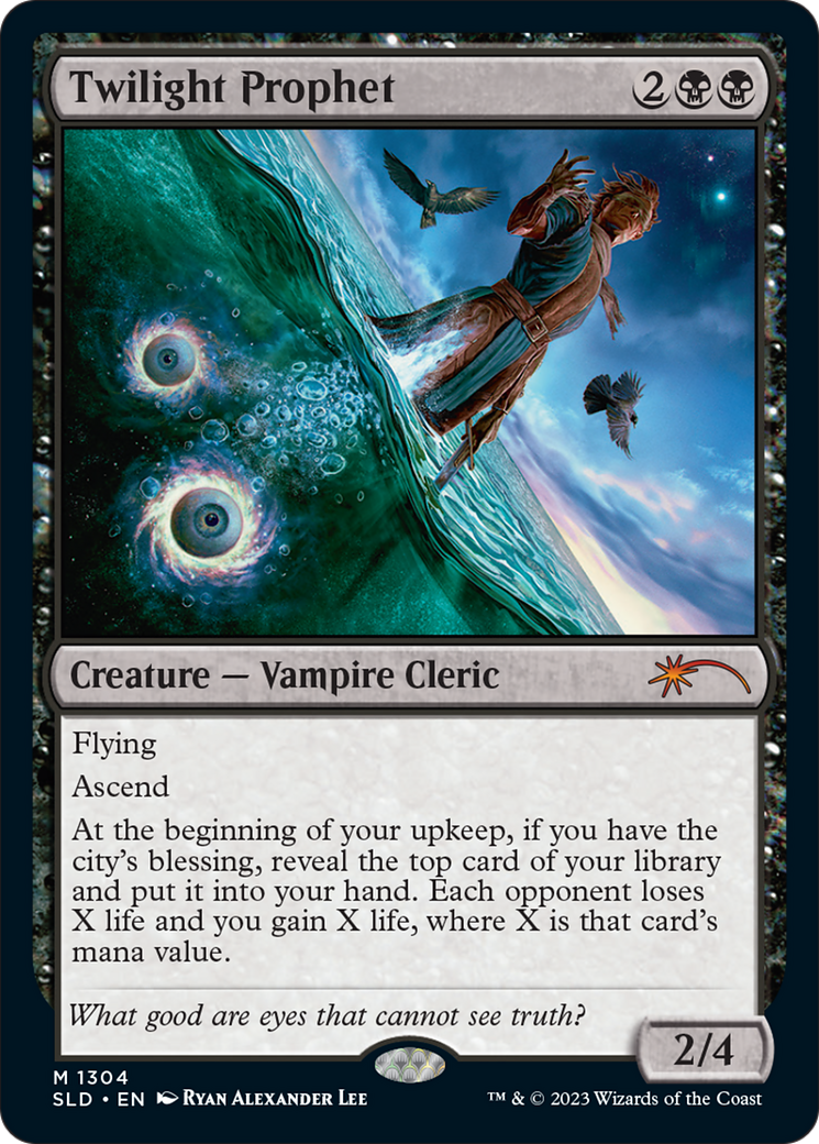 Twilight Prophet (SLD-1304) [Secret Lair Drop] Foil