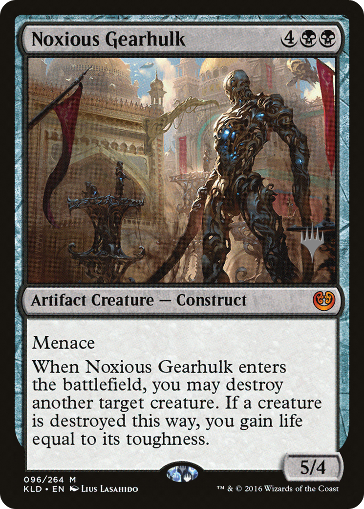 Noxious Gearhulk (PPTHB-96P) [Promo Pack: Kaladesh Promos]