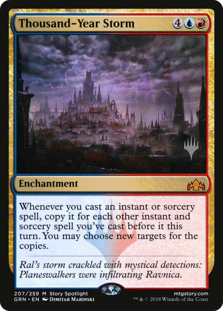 Thousand-Year Storm (PPKHM-207P) [Guilds of Ravnica Promos]
