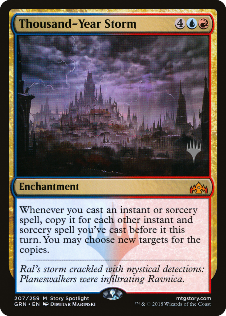Thousand-Year Storm (PPKHM-207P) [Promo Pack: Guilds of Ravnica Promos] Foil