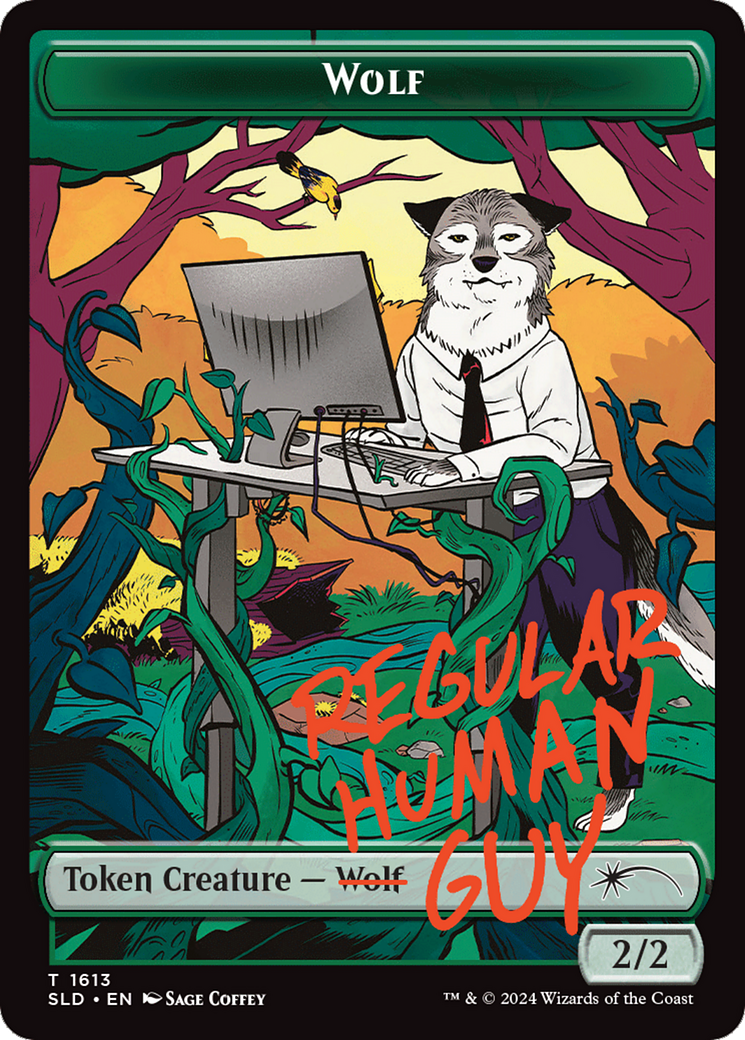 Wolf (SLD-1613) [Secret Lair Drop] Foil