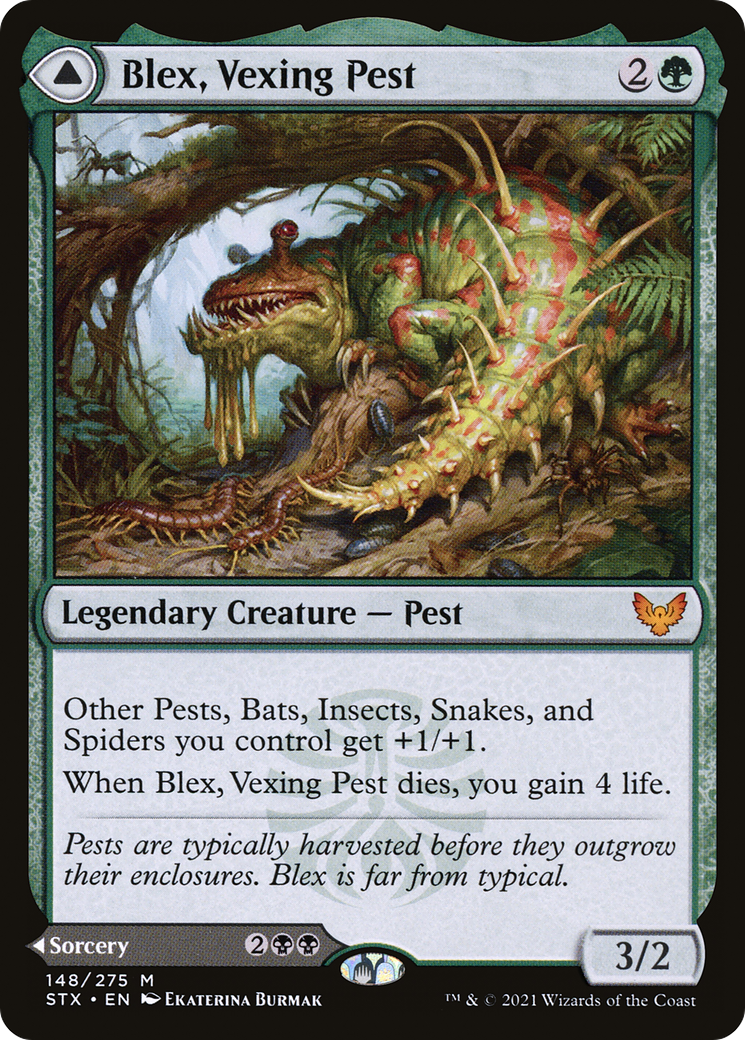 Blex, Vexing Pest (STX-148) [Strixhaven: School of Mages]