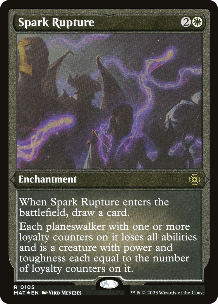 Spark Rupture (MAT-105) [March of the Machine: The Aftermath] Etched Foil