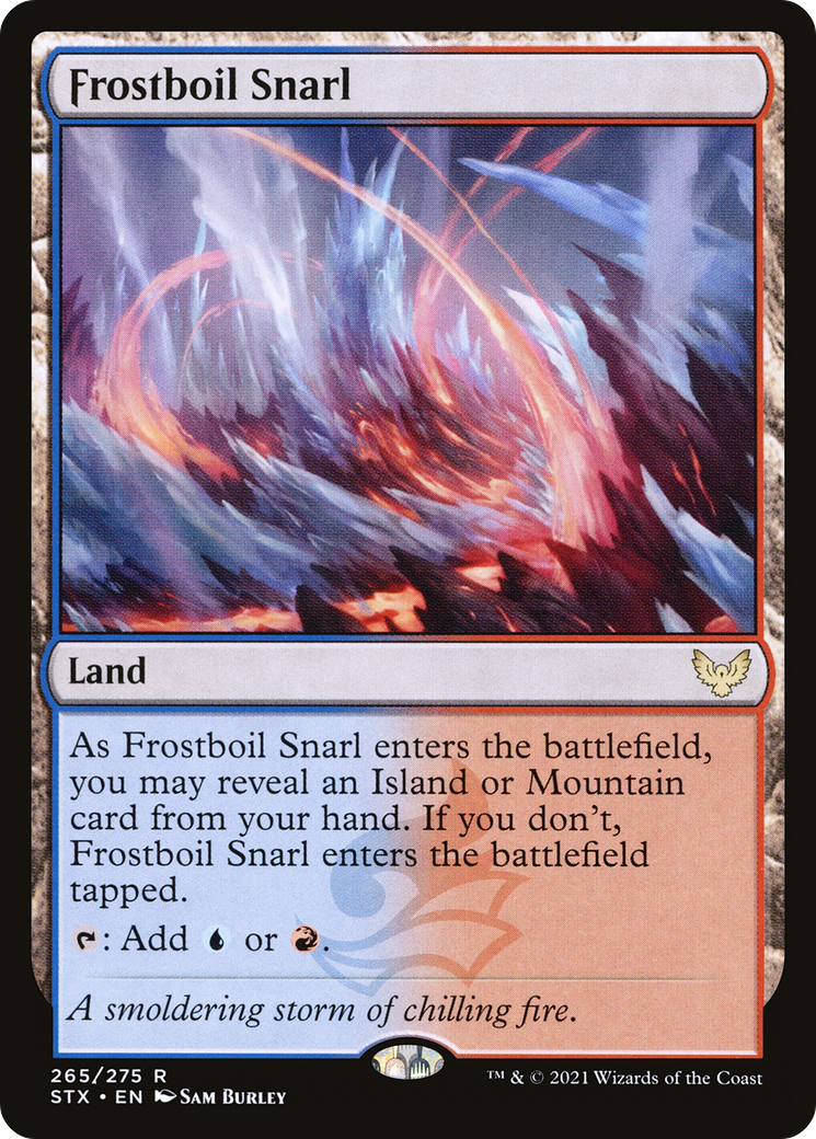 Frostboil Snarl (STX-265) [Strixhaven: School of Mages]