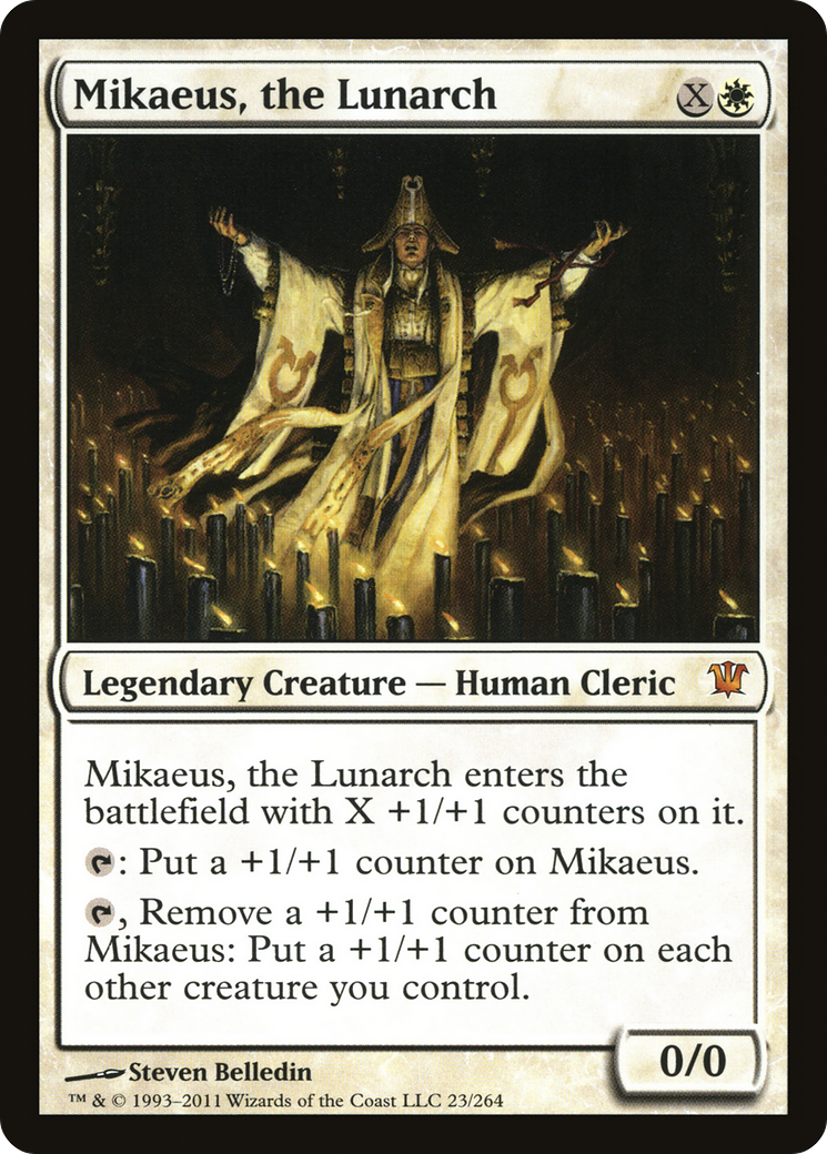 Mikaeus, the Lunarch (ISD-023) [Innistrad]