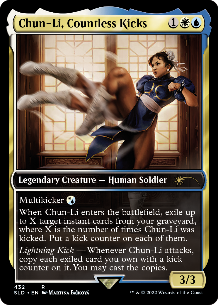 Chun-Li, Countless Kicks (SLD-432) [Secret Lair Drop]