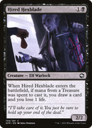 Hired Hexblade (AFR-109) [Adventures in the Forgotten Realms] Foil