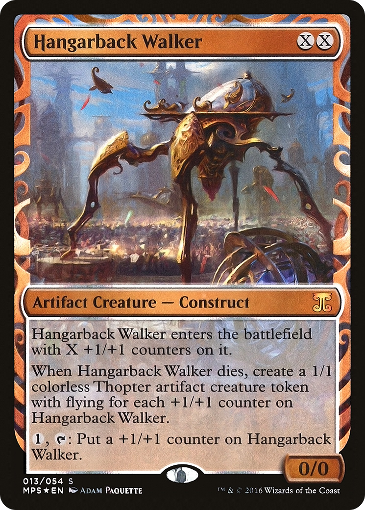 Hangarback Walker (MPS-013) [Kaladesh Inventions] Foil