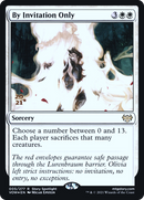 By Invitation Only (PRE-005) [Innistrad: Crimson Vow Promos] Foil