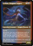 Lozhan, Dragons' Legacy (CLB-539) [Commander Legends: Battle for Baldur's Gate] Etched Foil