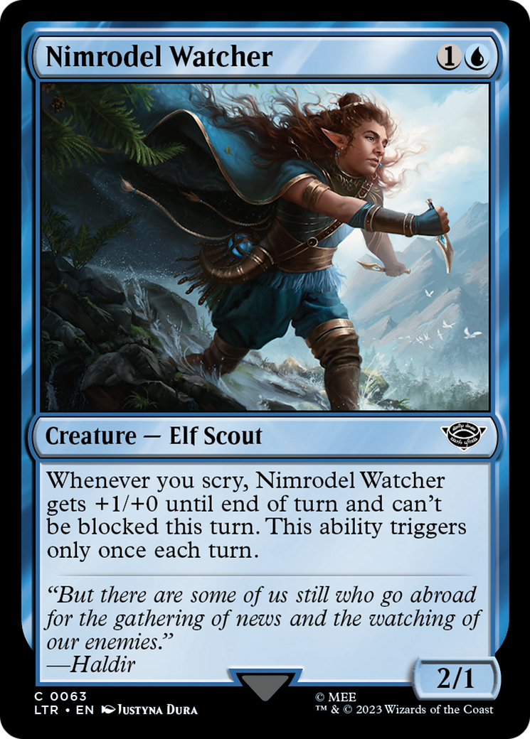 Nimrodel Watcher (LTR-063) [The Lord of the Rings: Tales of Middle-earth]