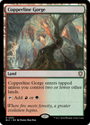 Copperline Gorge (BLC-301) [Bloomburrow Commander]