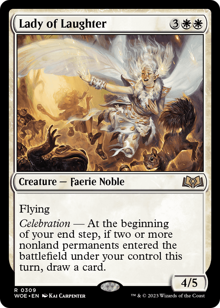 Lady of Laughter (WOE-309) [Wilds of Eldraine]