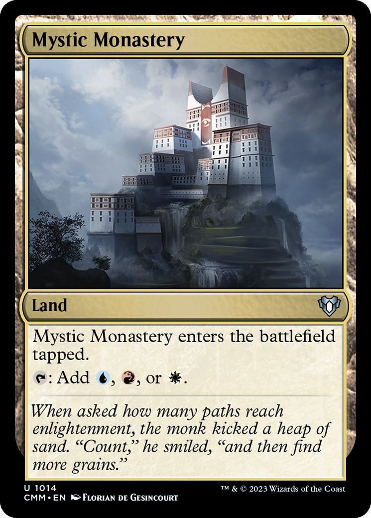 Mystic Monastery (CMM-1014) [Commander Masters]