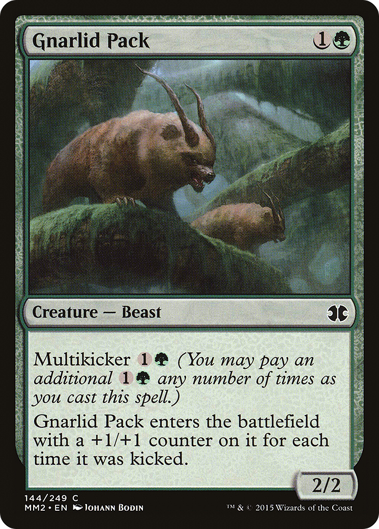 Gnarlid Pack (MM2-144) [Modern Masters 2015]