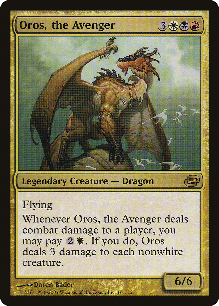 Oros, the Avenger (PLC-161) [Planar Chaos]