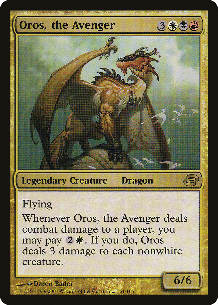 Oros, the Avenger (PLC-161) [Planar Chaos]