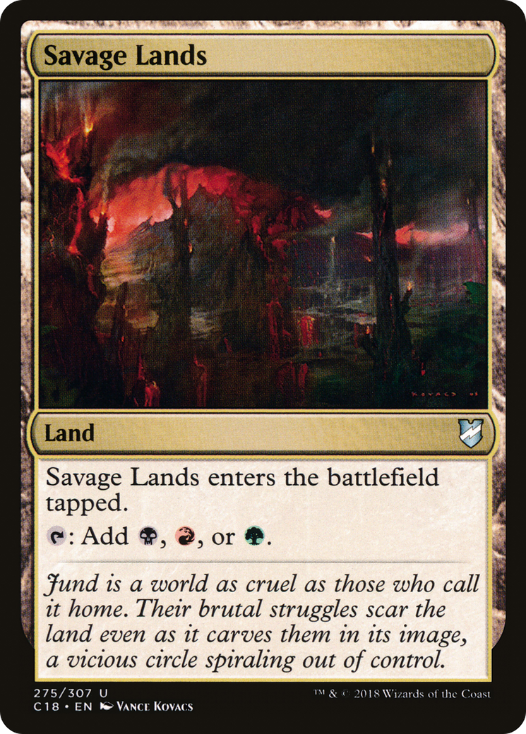 Savage Lands (C18-275) [Commander 2018]
