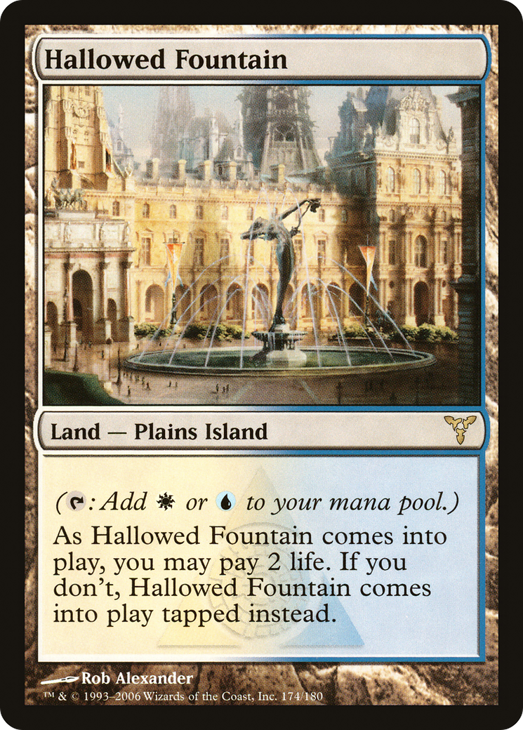 Hallowed Fountain (DIS-174) [Dissension] Foil