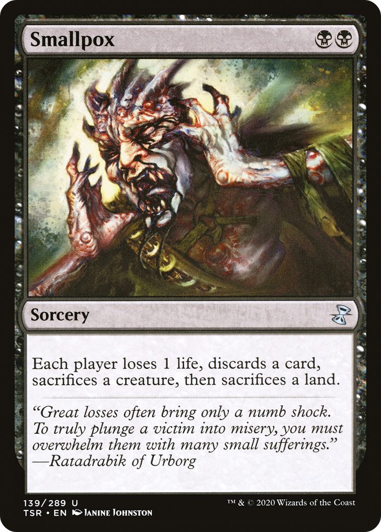 Smallpox (TSR-139) [Time Spiral Remastered] Foil