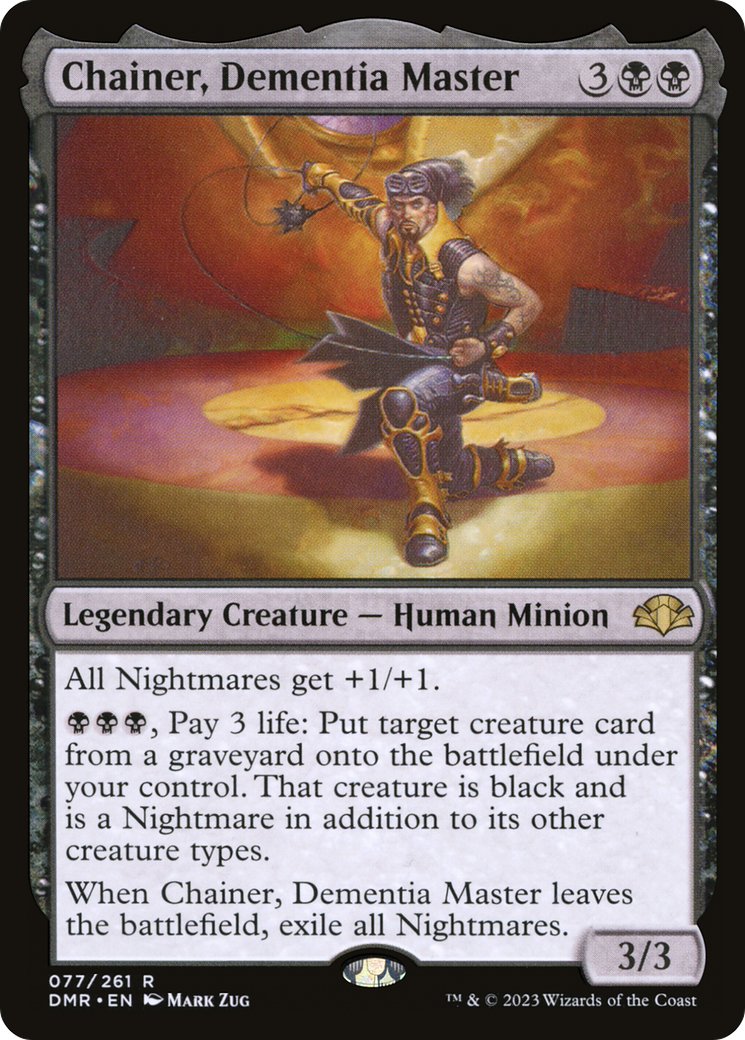 Chainer, Dementia Master (DMR-077) [Dominaria Remastered]