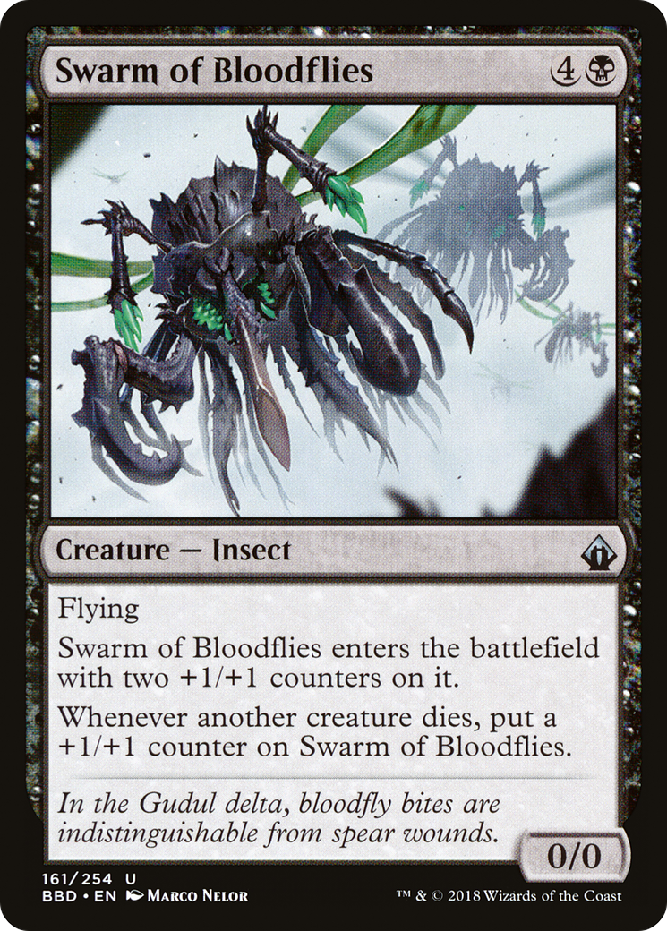 Swarm of Bloodflies (BBD-161) [Battlebond]