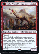 Etali, Primal Conqueror // Etali, Primal Sickness (PRE-137S) [March of the Machine Promos] Foil