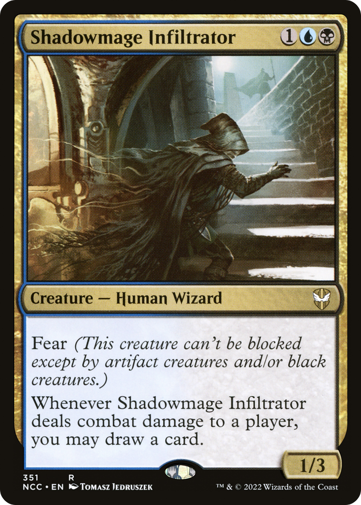 Shadowmage Infiltrator (NCC-351) [New Capenna Commander]