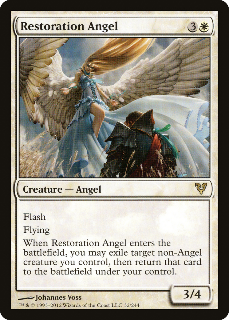 Restoration Angel (AVR-032) [Avacyn Restored]