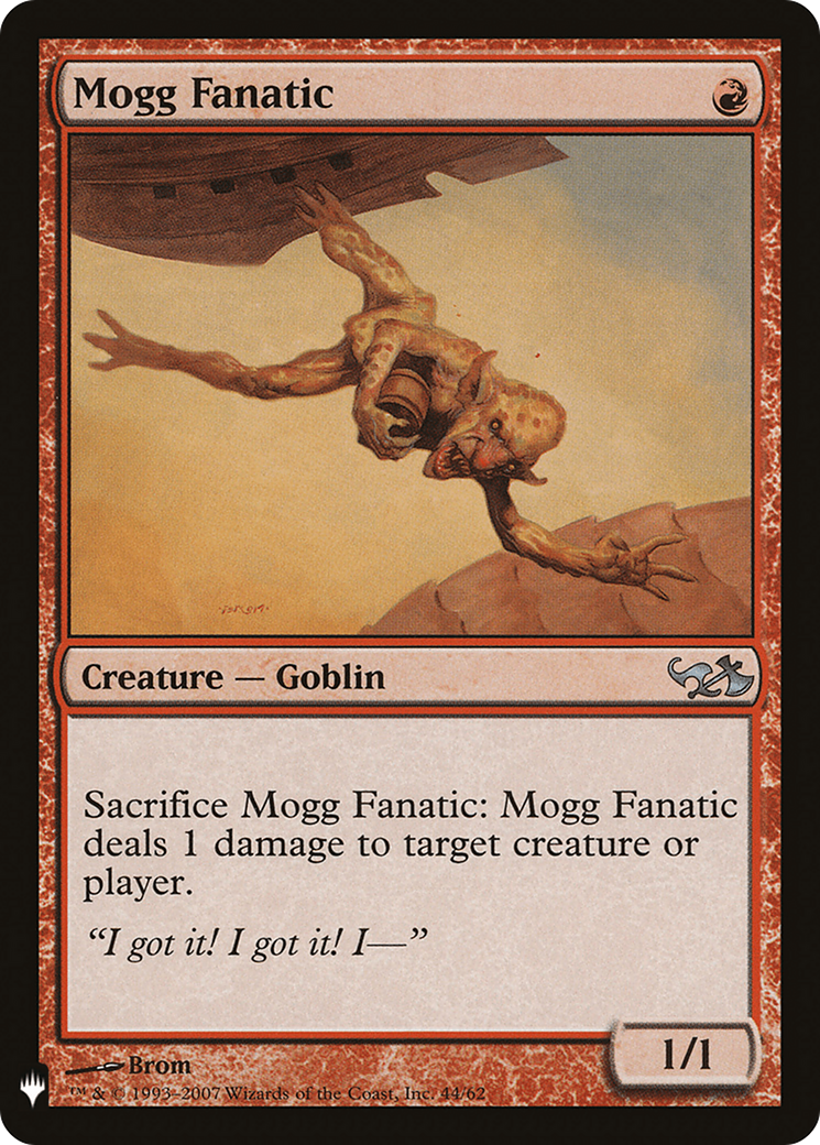 Mogg Fanatic (LIST-DD1-44) [The List]