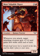 Most Valuable Slayer (DSK-144) [Duskmourn: House of Horror]