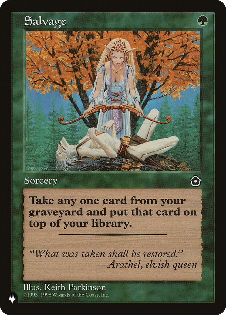 Salvage (LIST-P02-145) [The List]