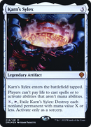 Karn's Sylex (PRE-234) [Dominaria United Promos] Foil