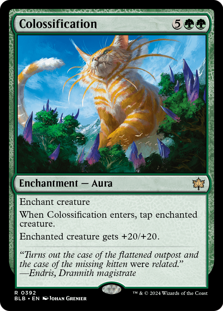 Colossification (BLB-392) [Bloomburrow]