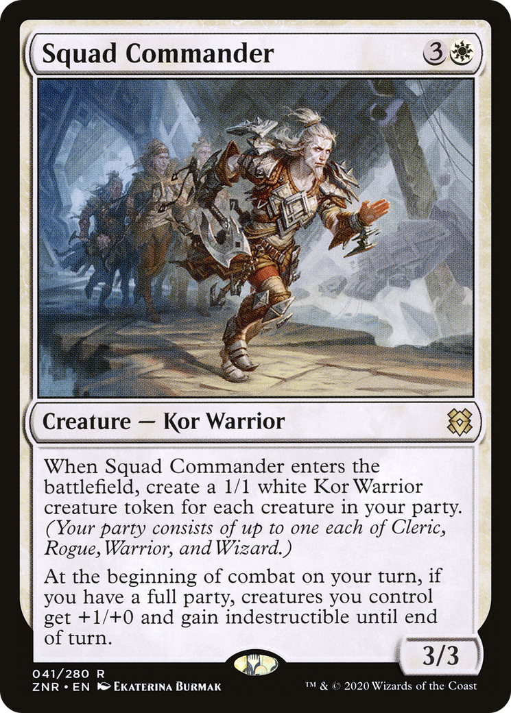 Squad Commander (ZNR-041) [Zendikar Rising]