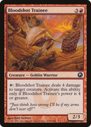 Bloodshot Trainee (SOM-085) [Scars of Mirrodin] Foil