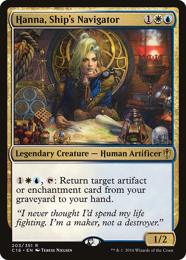 Hanna, Ship's Navigator (C16-203) [Commander 2016]